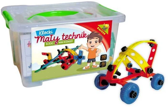 Teka Klocki mały technik 160el
