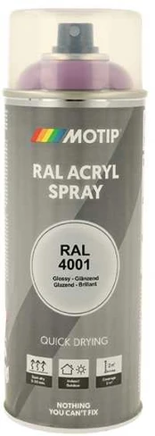 Motip Ral 4001 high gloss red lilac