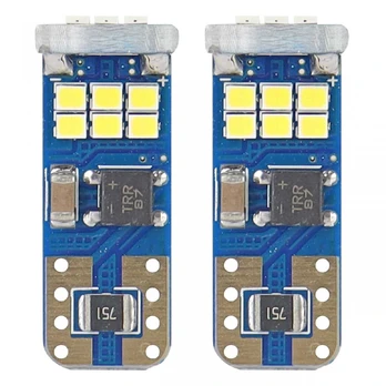 Amio Żarówki W5W T10 Canbus 12/24V 18 SMD balta universalus