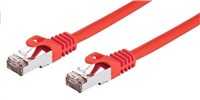 C-TECH kabelis patchcord Cat6, FTP, červený, 2m