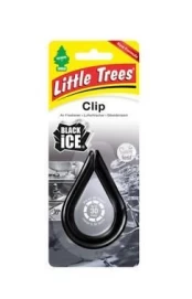 Automobilinis oro gaiviklis WUNDER-BAUM Clip Black Ice kaina