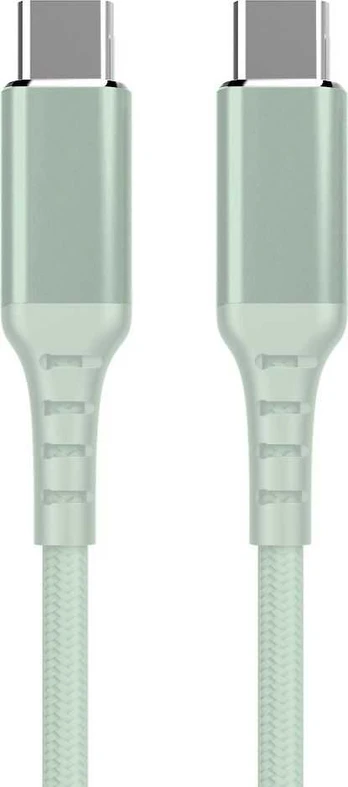 Fuj:tech USB-C - USB-C -kaapeli, 2m, vihreä