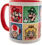SUPER MARIO RED COLOURED INNER MUG kaina