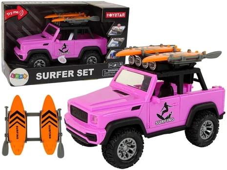 Lean Visureigis 1:14 Friction Drive Rožinė Surfing
