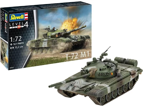 Plastic model T-72 M1 1/72