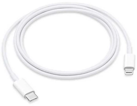MQGH2ZM/A iPhone USB-C/Lightning Data Cable 2m Baltas (Bulk)