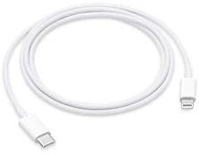 MQGH2ZM/A iPhone USB-C/Lightning Data Cable 2m Baltas (Bulk) kaina