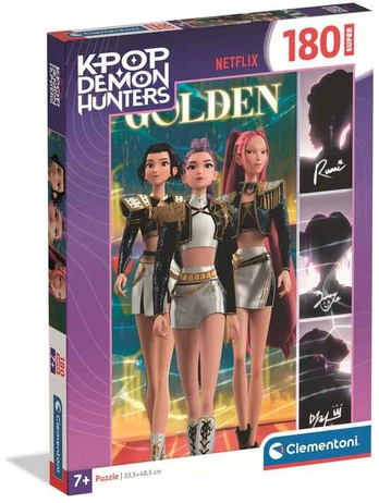 Clementoni Kpop Demon Hunters puzzle 180pcs