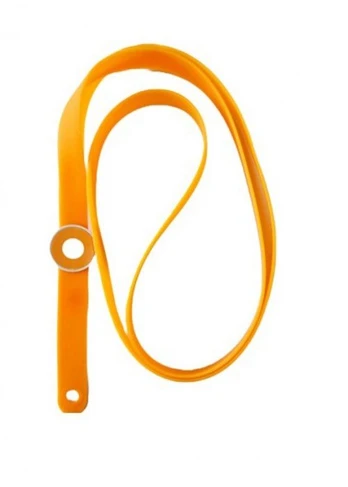 Dirželis PVC 31249 oranžinis