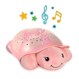 Naktinė lemputė Cloud B Twinkling Turtle, rožinė