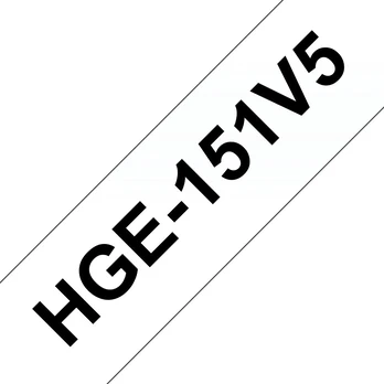BROTHER HGE151V5 36 BLACK ON WHITE | HGE261V5
