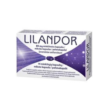 LILANDOR 80 mg minkštosios kapsulės N14