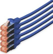 Digitus DigitPatchcord CAT5e, S-FTP, 10 m, 5 vnt (DK-1644-100-B-5)