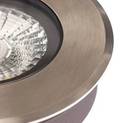 BRUMBERG Hybride Flat LED įleidžiama grindų lempa, 15 cm