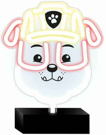 Spin Master Neon LED on a stand Paw Patrol - Rubble OW-120446