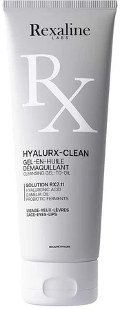 Rexaline HYALURX-CLEAN oil-based makeup remover gel 125 ml