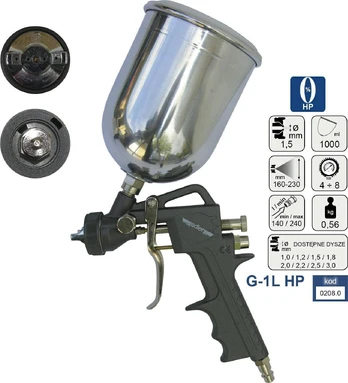Purškimo pistoletas Adler 0208.0