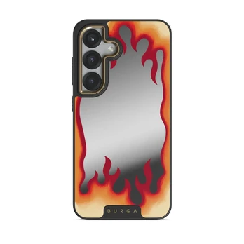 Too Hot - Samsung Galaxy S25 Case, Elite Mirror (Magnetic) / Gold