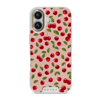 Afternoon Treat - Cherry iPhone 17 Case, Elite Light (MagSafe) / Gold