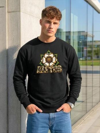 Vyriškas juodos spalvos džemperis Alytus