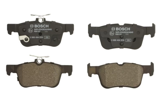 BOSCH 0 986 494 839 Brake pad set