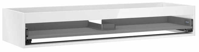 Spintos rėmas Mexen Box-A, 44.2 cm x 140 cm, 23.5 cm, balta