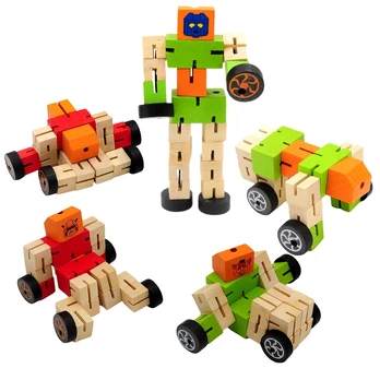 Medinis galvosūkis, robotas-transformeris