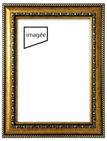 Rėmelis 30x40 plast VF3566 BAROCCO auksinis|30mm