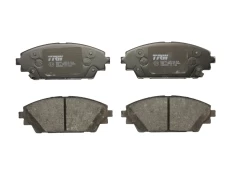 TRW GDB3592 Brake pad set kaina