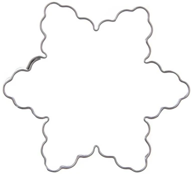 Sausainių formelė - Žvaigždė