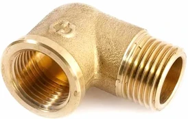 RINALDI Bronzinė alkūnė v/i 3/4"
