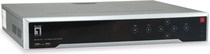 No Name LevelOne NVR-1332 4-Bay Network Video recoder, H265