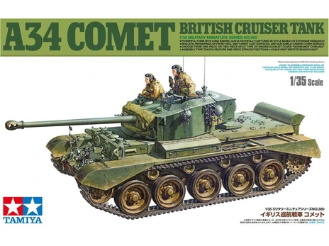 Tanko modelis A34 Comet British Cruiser Tank Tamiya 35380