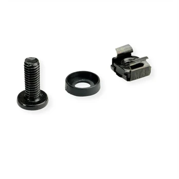 Roline Screw M6 x16 + cage nut,50 set/bag