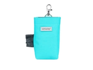 Šunų ekskrementų maišelių dėklas Amiplay Samba, žydra