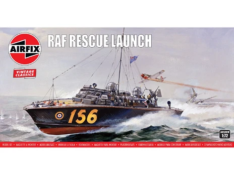 Airfix - RAF Rescue Launch Vintage Classics (High speed launch Type 2 63-ft-class), 1/72, A05281V