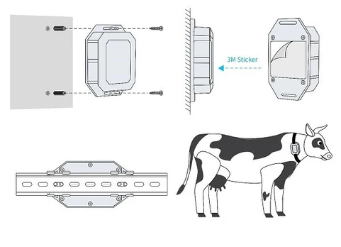 Extra Digital GPS sekimo įrenginys, LoRaWan tinkle