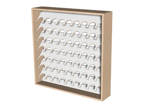 AK Interactive - Modular Organizer for 17-18ml Bottles (Daiktadėžė), AKORG18