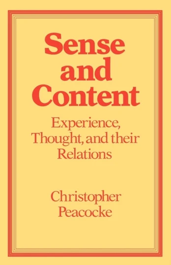 Sense and Content