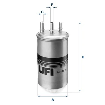 Kuro filtras UFI 24.115.00