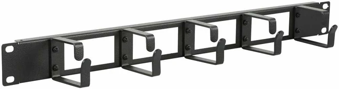 Maršrutizatorius Lanview 1U 19" CABLE ORGANIZER PANEL WITH CABLE ENTRY HOLE