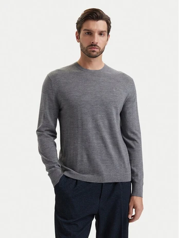 Calvin Klein Megztinis LV04LB305G Pilka Regular Fit