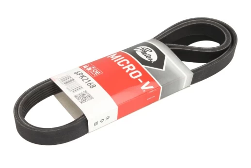 V formos rumbuoti diržai GATES 6PK2168