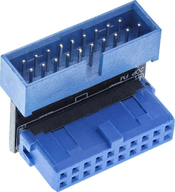 InLine Adapteris kampinis 19 kontaktų USB 3.0 (33448U)