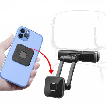 Oem Magnetic car holder headrest mount Type 3 juodas
