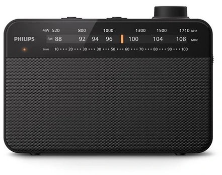 Philips TAR2509, juodas - Radijas