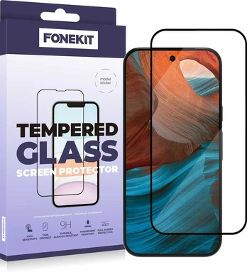 Fonekit Full Cover -panssarilasi, Google Pixel 9A