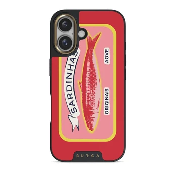 Gourmet - iPhone 16 Plus Case, Elite Dark (MagSafe) / Gold