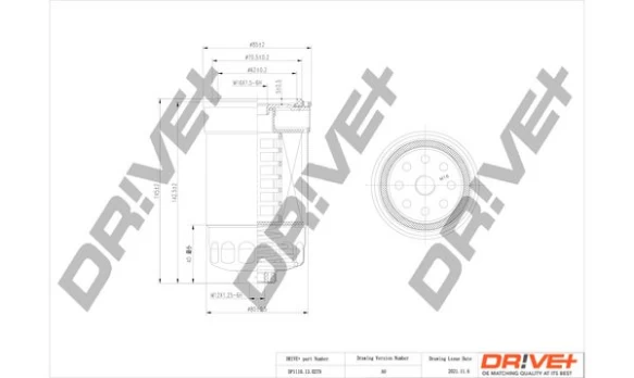 Kuro filtras Dr!ve+ DP1110.13.0279