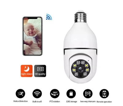 Įsukama stebėjimo kamera WiFi, vaikų stebėjimo kamera
